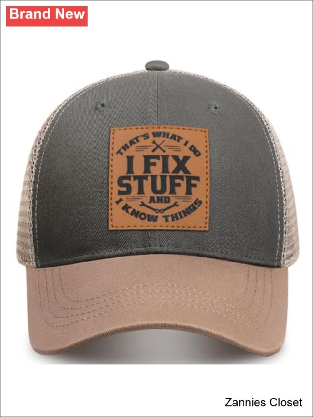 🤠 Soohy Men's Baseball Cap Adjustable Trucker Hat Dad Gift